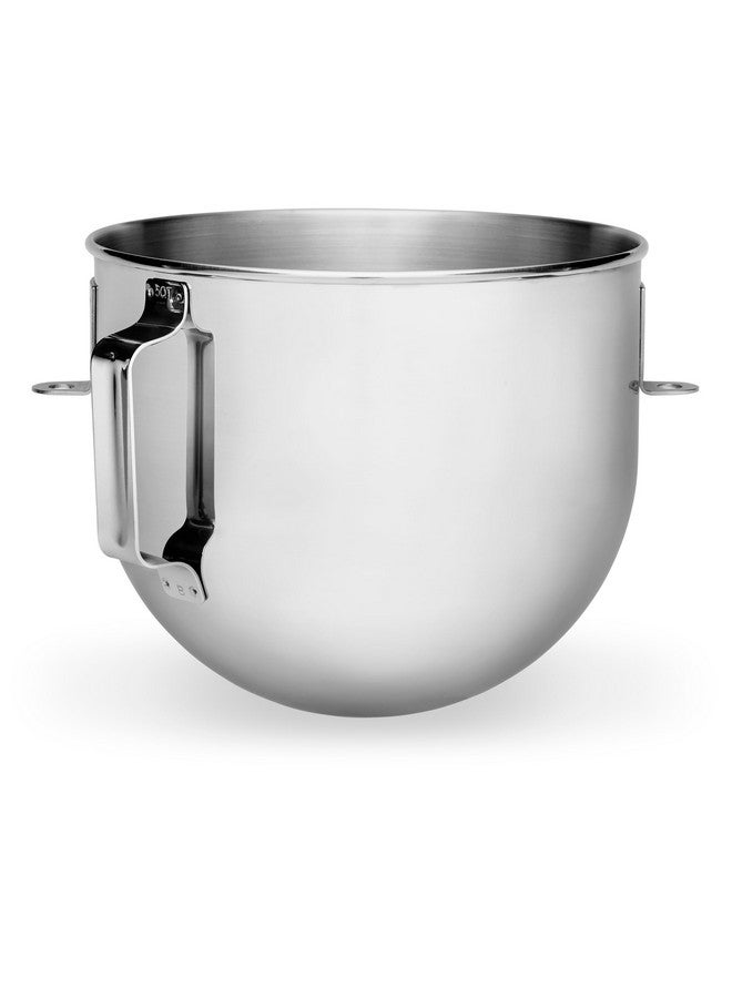 KitchenAid KitchenAid 5 Quart Bowl-Lift Polished Stainless Steel Bowl with Flat Handle - K5ASBP, Silver  - Image 1