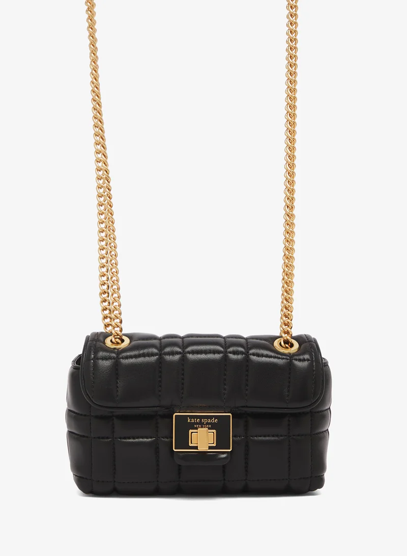 Kate Spade Logo Detail Flap Over Shoulder Bag