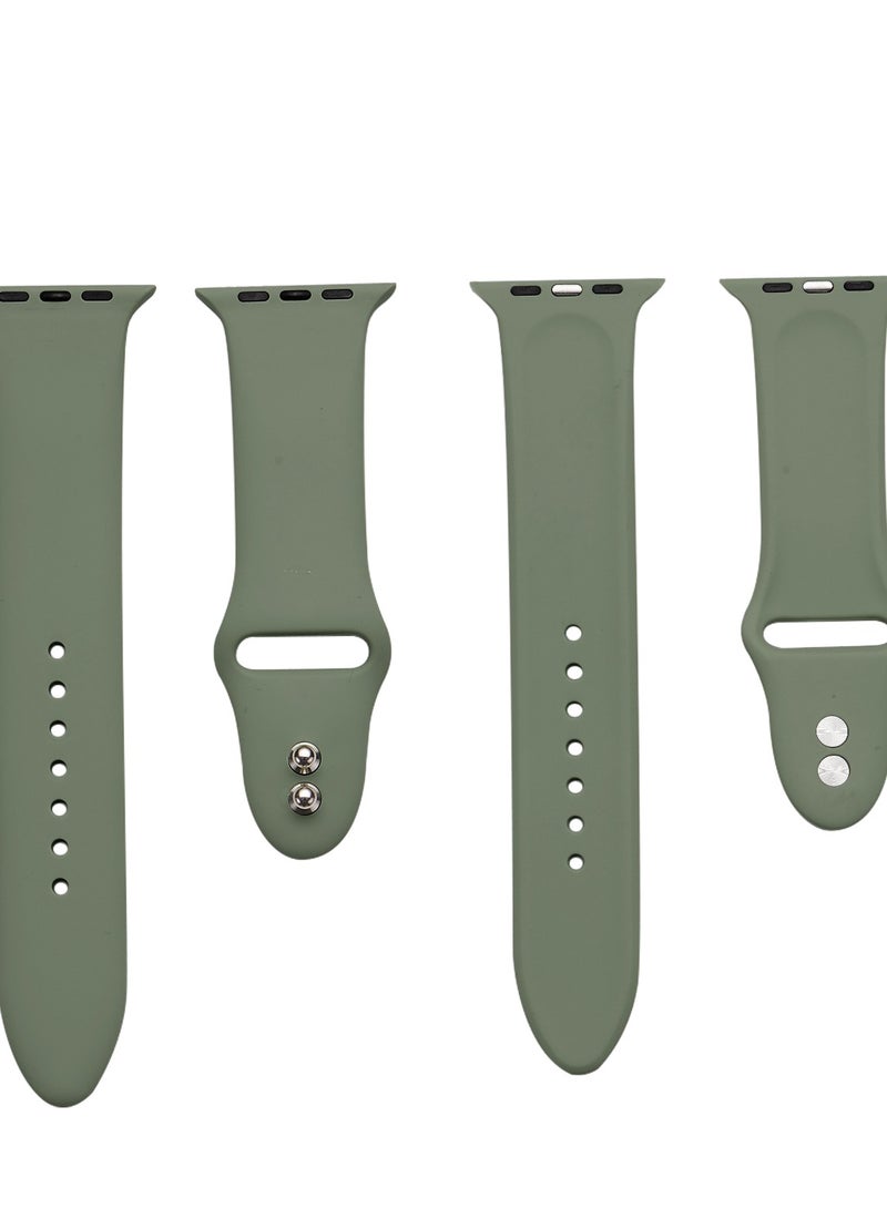 GULFLINK Silicone Watch Band 200mm Length for Apple iWatch 7 41mm - Image 5