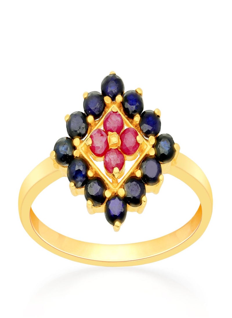 Malabar Gold and Diamonds 22 Carat 916 Purity Precia Gemstone Ring PGNFNC230RN1 for Women  - Image 1