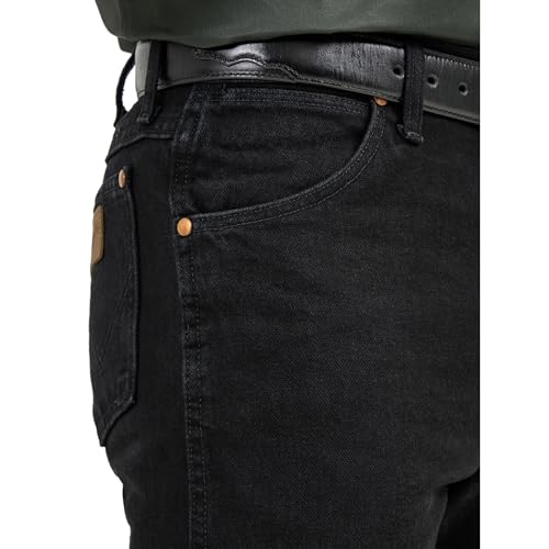 Wranglermens13mwz Cowboy Cut Original Fit Jean Shadow Black - Image 3