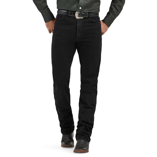 Wranglermens13mwz Cowboy Cut Original Fit Jean Shadow Black - Image 5