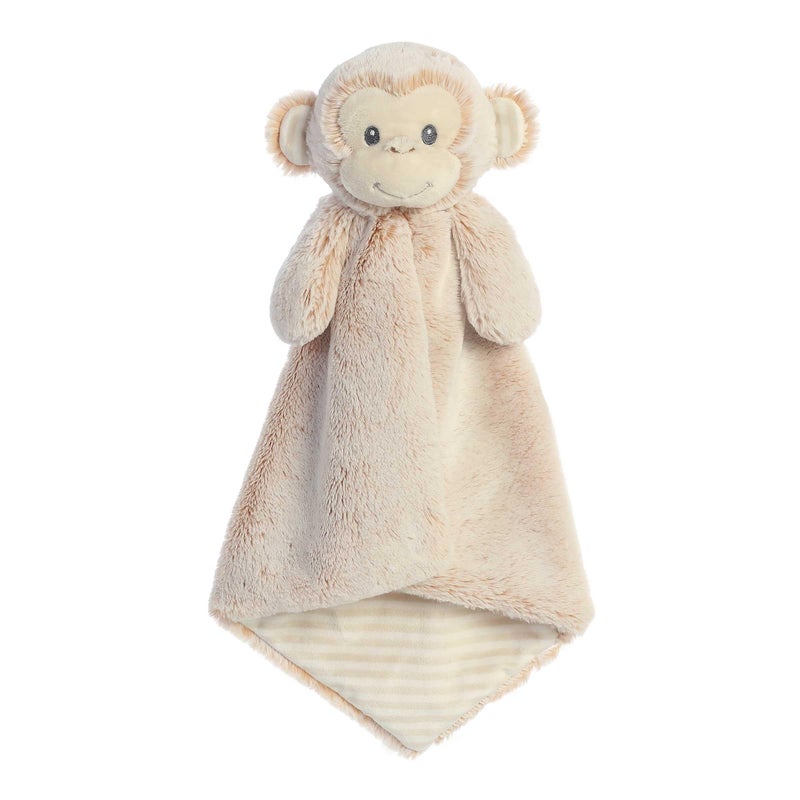 ebba Aurora® Snuggly Cuddlers Luvster™ Marlow Monkey Baby Stuffed Animal - Comforting Companion - Security and Sleep Aid - Brown 16 Inches - Image 4