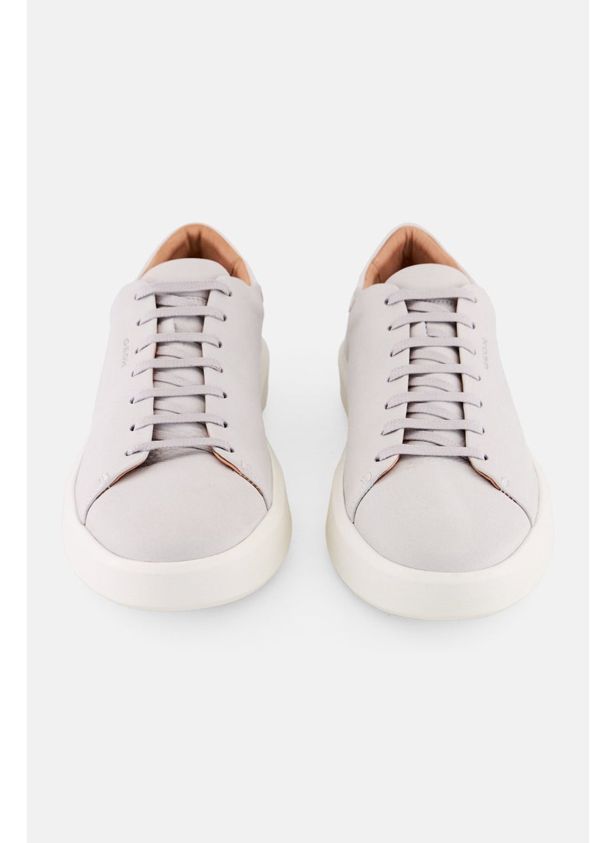 GEOX Men U Velletri Lace Up Casual Shoes, Grey  - Image 4
