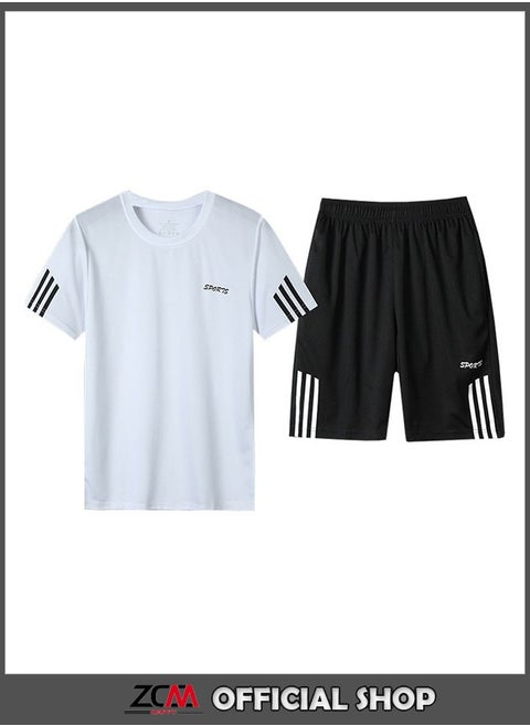 2-Piece Fitness Running Compression Suit