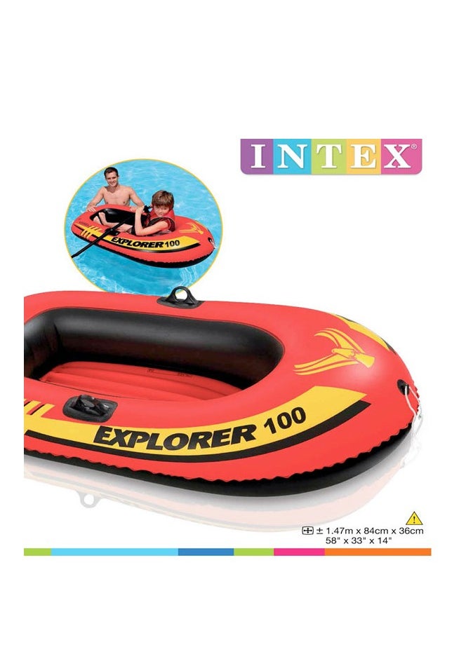 انتكس قارب Intex Explorer 100 القابل للنفخ رقم 58329NP  - Image 2
