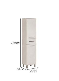Generic Modern bathroom unit - height 170 cm - width 37 cm - depth 30 cm, from Furniture Store.  - Image 4