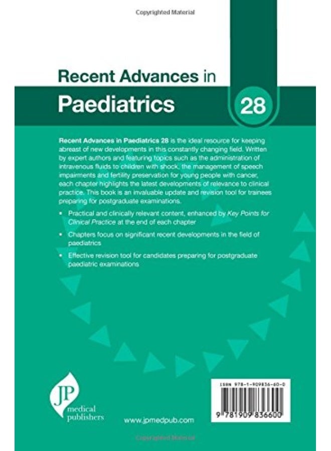 JP Medical Ltd Recent Advances in Paediatrics: 28 - Image 2