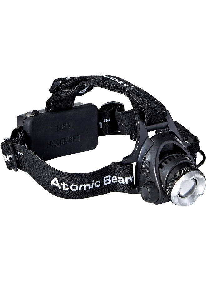 Super Bright Headlamp, USB Rechargeable Led Head Lamp, Zoomable Waterproof Headlight with 3 Modes and Adjustable Headband, Hard Hat Light Perfect for Camping, Outdoors, Hunting, Running - Image 3