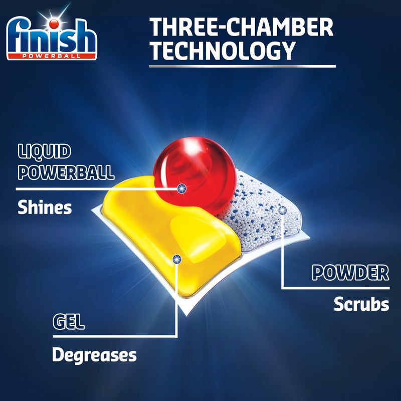 Finish Dishwasher Detergent Tablets, Quantum Max, 10s - Image 3