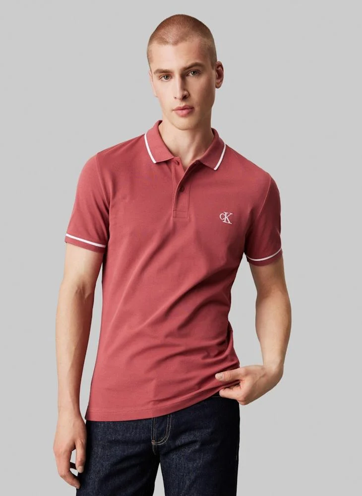 Calvin Klein Jeans Logo Polo T-Shirt