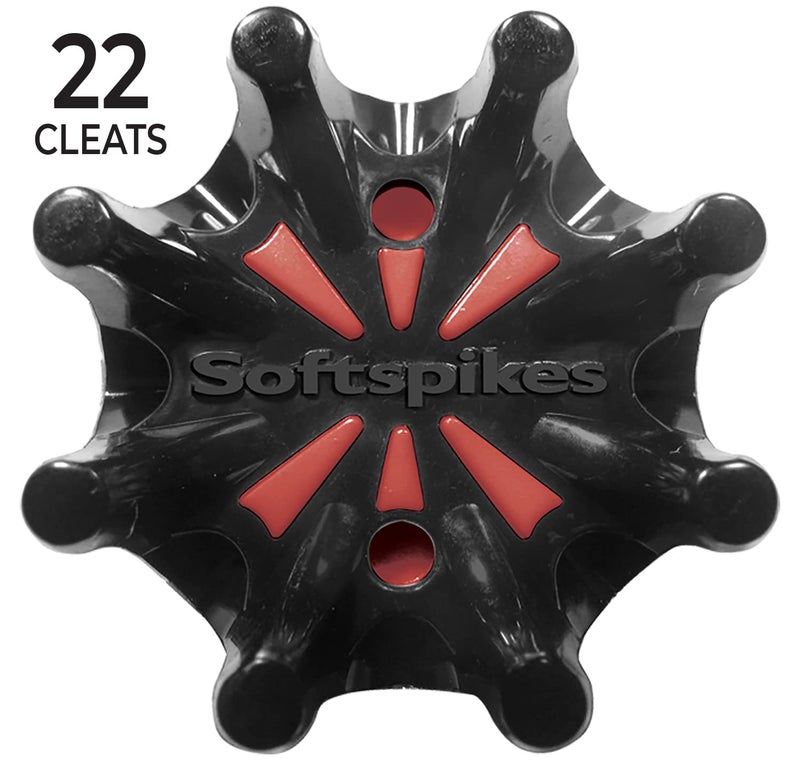 SOFTSPIKES unisex adult Small Metal Softspikes Pulsar Golf Cleats, Black, Clamshell US - Image 2