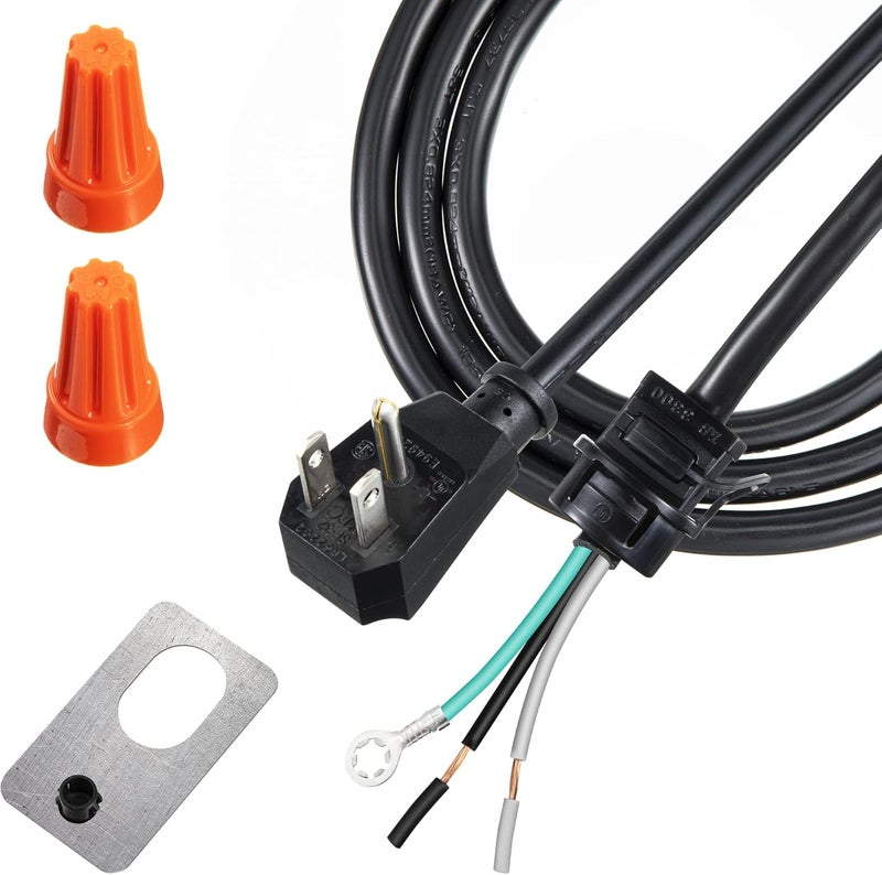 Dreyoo HCK44 Range Hood Power Cord Kit, Convert Your Range Hood to Plug in, Hardwire to Plug in Conversion Kit Replacement, Compatible with Broan, Nutone and Other Range Hood - Image 1