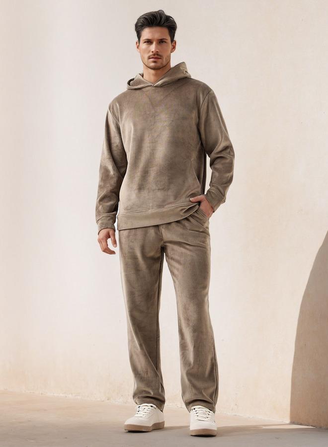 Iconic Regular Fit Corduroy Pants with Pockets - Image 2