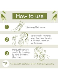 Klorane Dry Shampoo with Oat Milk, Ultra-Gentle, All Hair Types, No White Residue, Paraben & Sulfate-Free, Travel Size, 1 Ounce (Pack of 1)  - Image 4