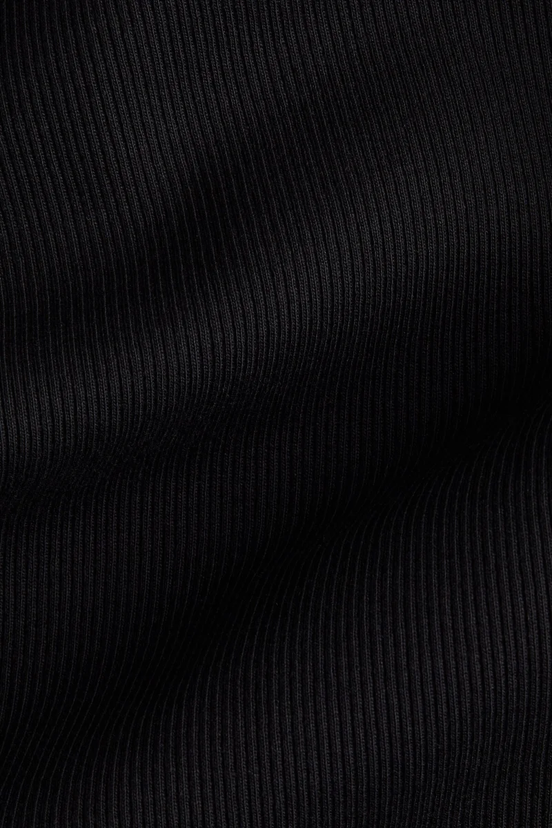 H&M Ribbed boat-neck top