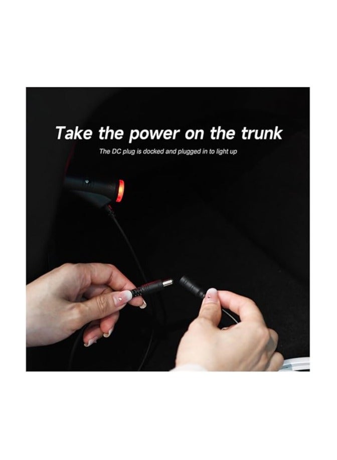 Loquat Trunk Ambient Light Compatible For Tesla Model Y LED Strip Rear Trunk Tailbox Neon Waterproof Flexible Car Interior Accessories 2021-2023 - Image 3