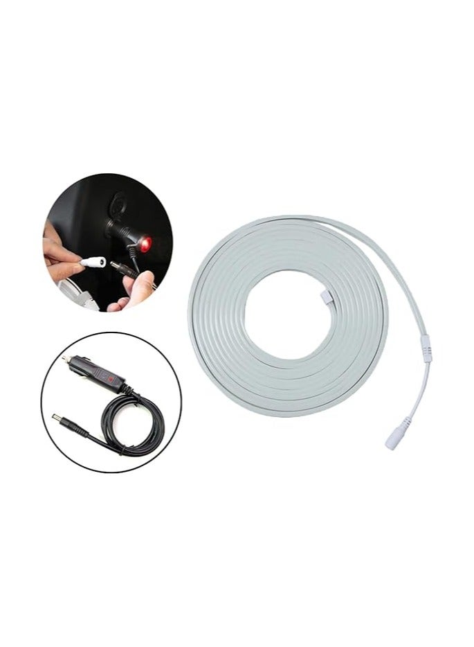 Loquat Trunk Ambient Light Compatible For Tesla Model Y LED Strip Rear Trunk Tailbox Neon Waterproof Flexible Car Interior Accessories 2021-2023 - Image 1