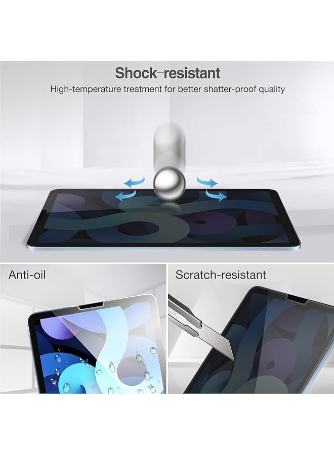 Procases 2 Pack Ipad Air 5Th 2022 Ipad Air 4Th 2020 Ipad Pro 11 4Th 2022 3Rd 2021 2Nd 2020 1St 2018 Privacy Screen Protector Anti Spy Tempered Glass For 10.9 Ipad Air 5 4 Ipad Pro 11 Inch 4 3 2 1 - Image 5
