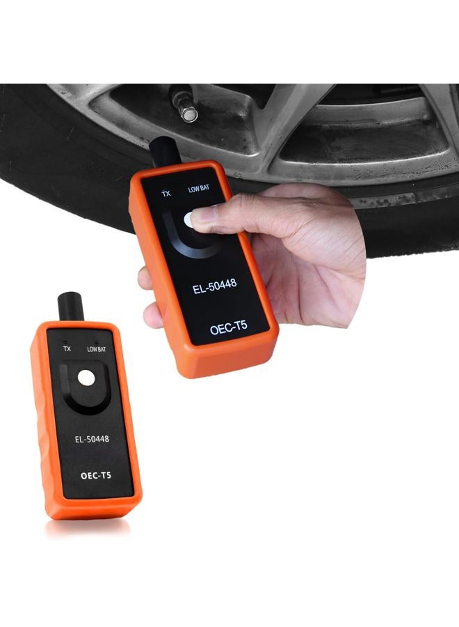 Middrivr Auto Tire Pressure Monitor System Sensor, EL-50448 TPMS Activation Tool OEC-T5, Auto Reset and Relearn Tool for Buick, Cadillac, Chevy, GMC - Image 1