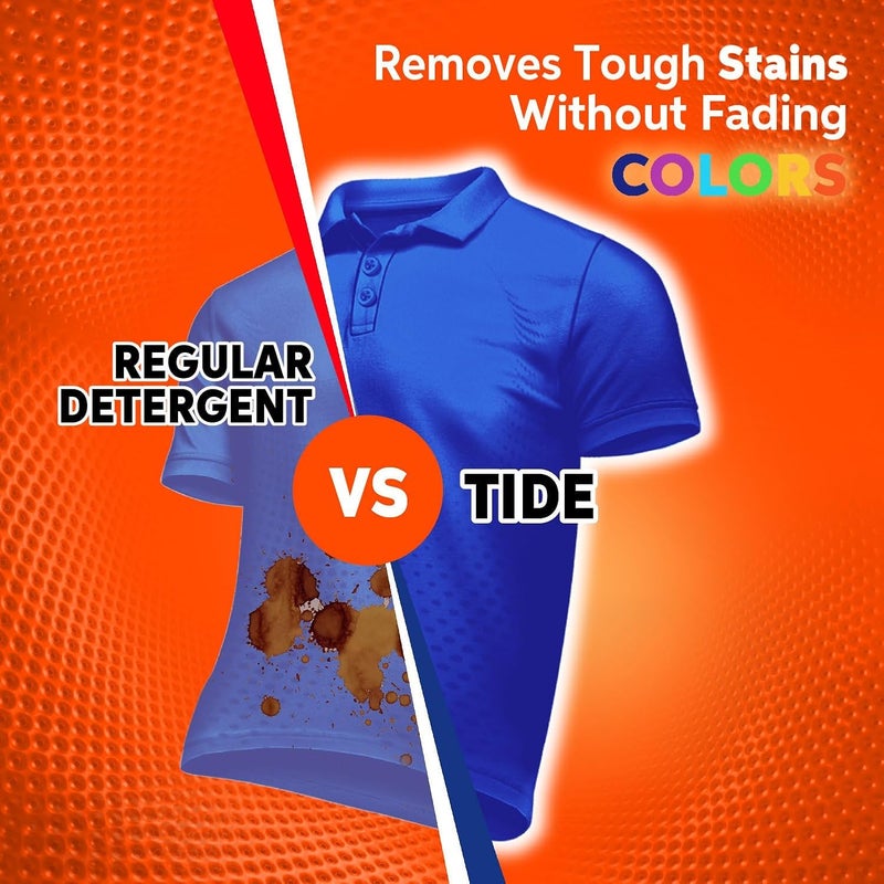 Tide تايد بروكتر وغامبل جل غسيل الملابس برائحة الزهور، 2.8 لتر - Image 4