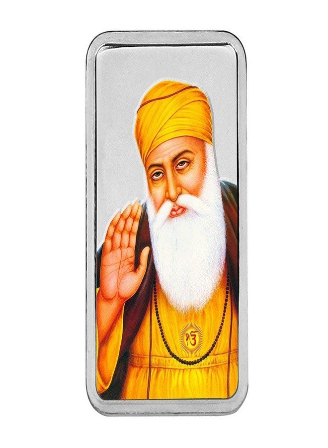Kundan 20g (999.9) Gurunanak Dev Silver Colour Bar - Image 1