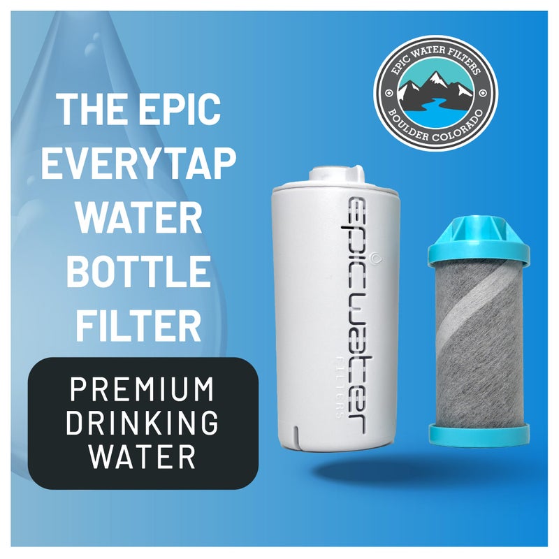 Epic Water Filters Epic Everytap Bottle Filter Complete Filter | 1-Pack | 75 Gallon Total Life | 3-4 Month Supply | Compatible With All Epic Water Bottles | Replaces Everyday And Outdoor (Everytap) - Image 2