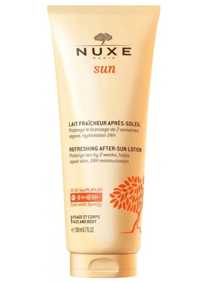 Nuxe Sun Refreshing After-Sun Lotion for Face and Body 200ml - Image 1