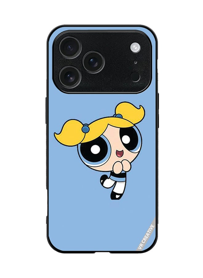 VR CREATIVE Protective Case Cover For Apple iPhone 17 Pro Bubbles Powerpuff Girls Design Multicolour