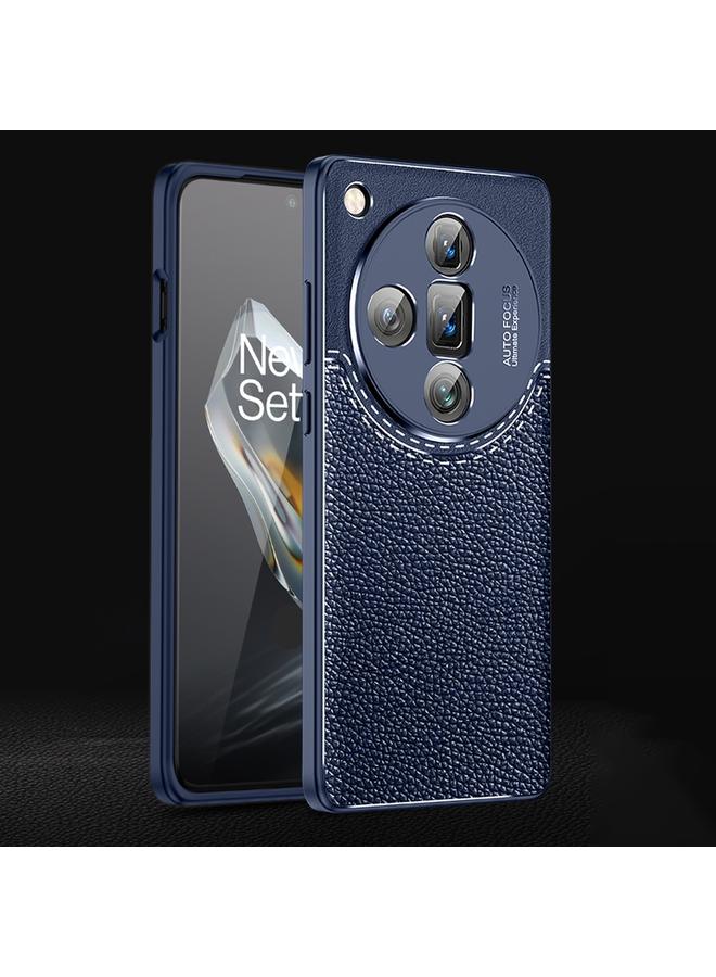 اس-توب جراب هاتف OPPO Find X7 مقاوم للصدمات من مادة TPU بنسيج الليتشي - Image 1