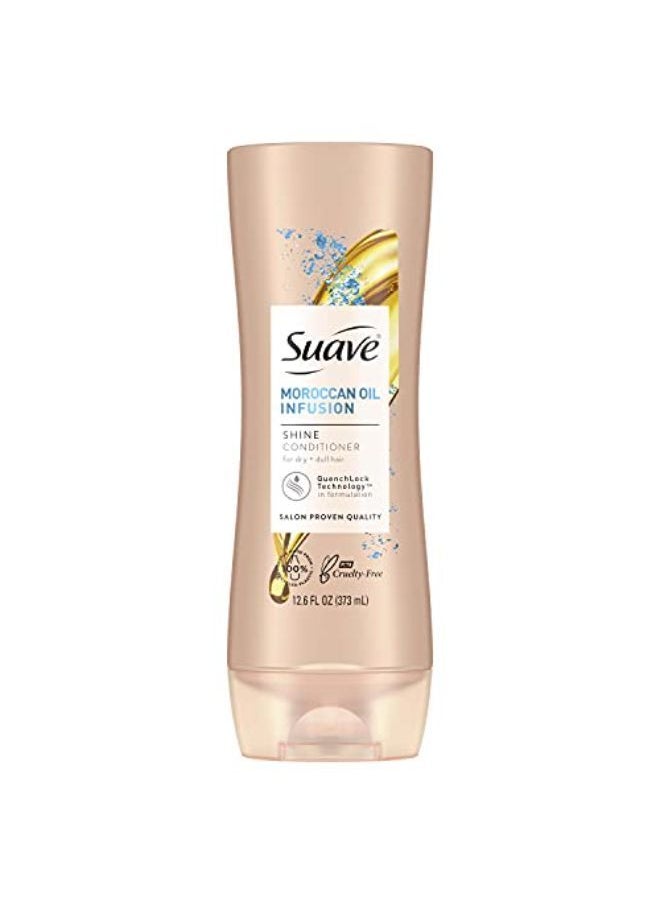 Suave Suave Professionals Shine Conditioner, Moroccan Infusion, 12.6 Oz  - Image 1