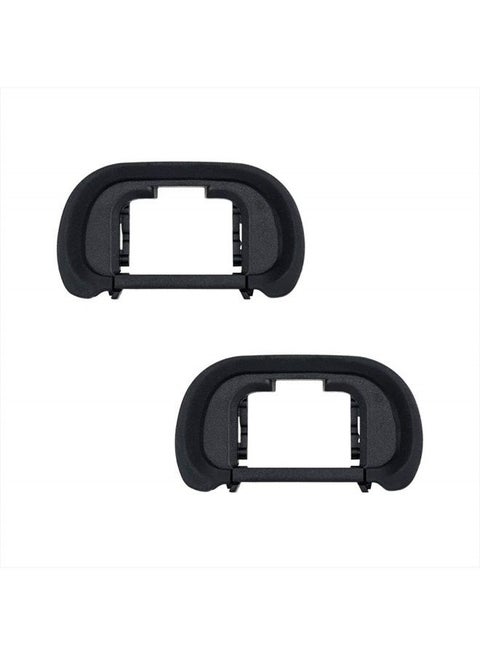 Camera Eyecup Eyepiece Viewfinder for Sony A7 III A7 II A7 A7R IV A7R III A7S II A7S A99 II A9 A58 Camera, Soft Silicone Eye Cup Replacement of Sony FDA-EP18 (2 Pack)