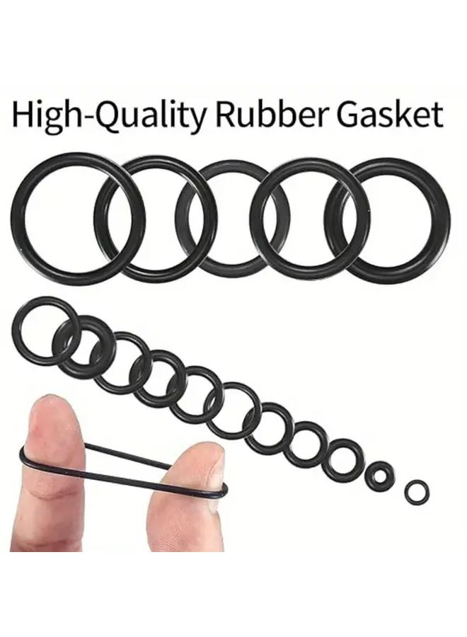 255pc O Ring Assortment Kit 18 Sizes Metric Nitrile Rubber Seal for Auto Plumbing Air Gas - Image 5