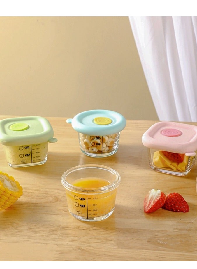 RAKAY Baby Food Containers 3 Pack Reusable Infant Food Storage Jars with Lids Small Snack Containers for Babies Microwave and Dishwasher Safe Everyday Use Home and Travel - Image 3