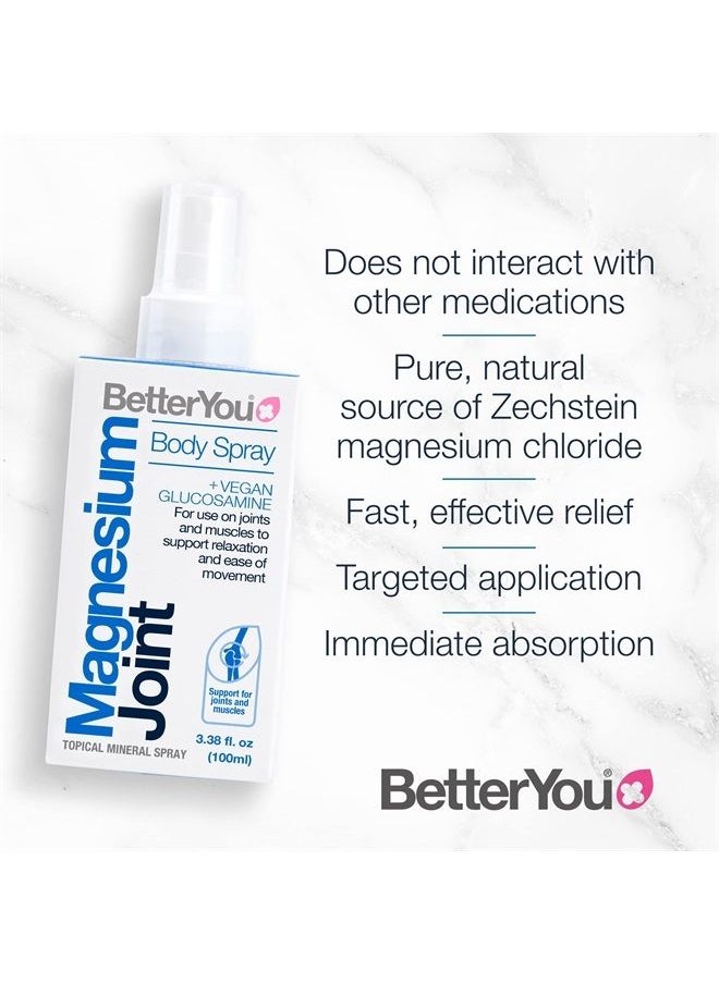 BetterYou - Magnesium Joint Body Spray - 100mL - Image 1