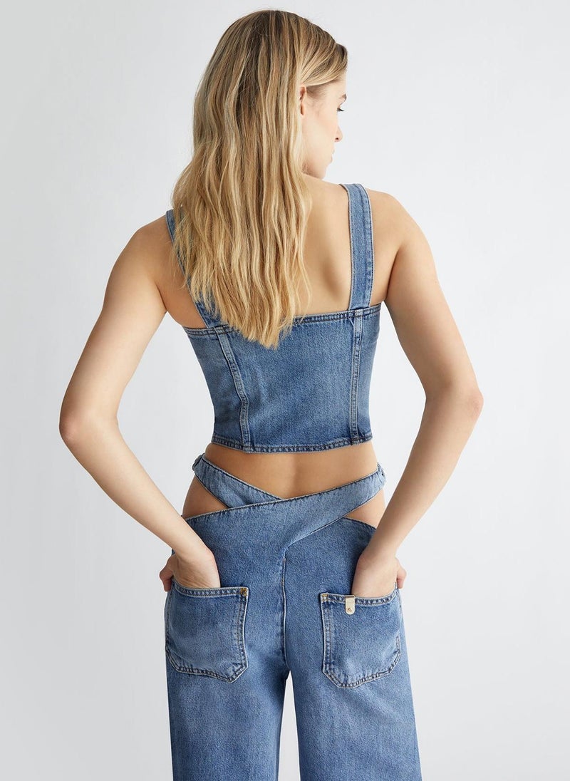 Liu Jo Denim top - Image 2