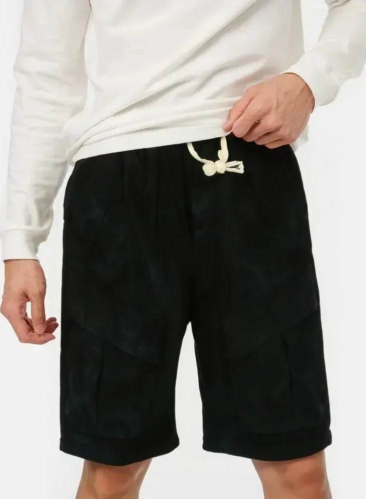 ALANAQA Washed Oversized Shorts with Front Pockets - Image 4