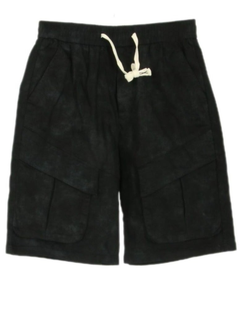 ALANAQA Washed Oversized Shorts with Front Pockets - Image 2