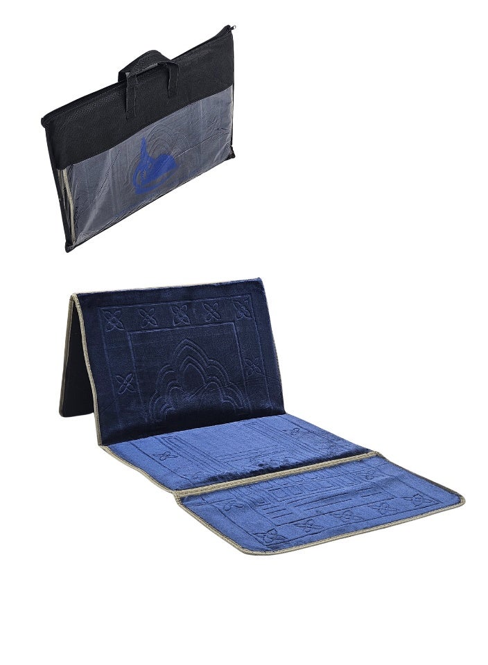 SMART HOME Foldable padded prayer rug used as a relaxation rug and as a floor seat with backrest  - Image 2
