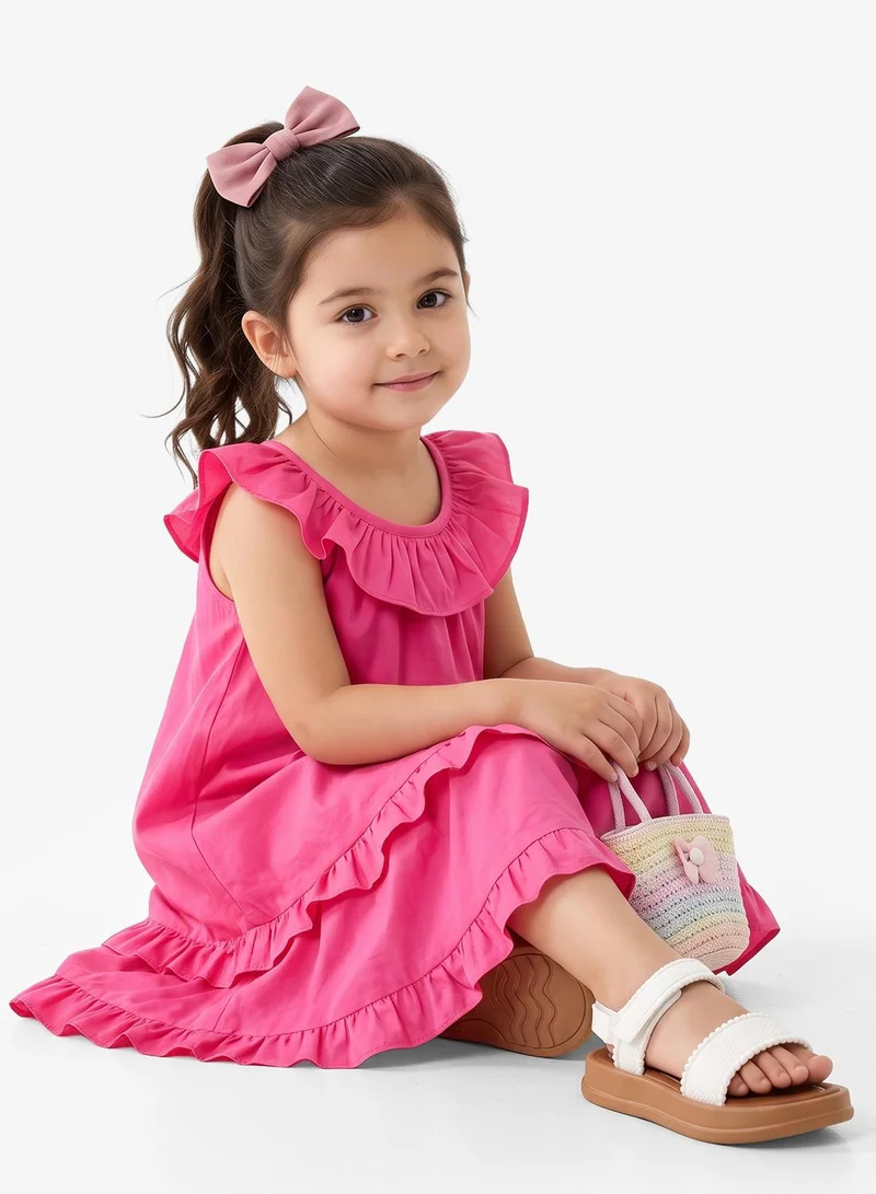 FRILLED DRESS