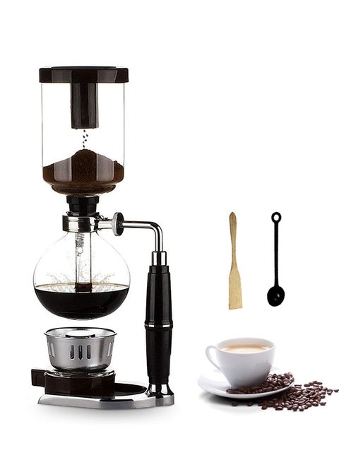 Glass Siphon Coffee Maker Heat-Resistant 2 Cup Coffee Siphon