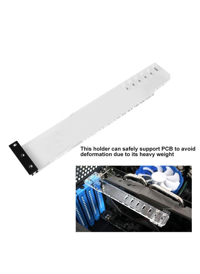 Thoraya Full Coverage Graphics Card Block for PCB PMMA Load-bearing graphic Card Hoder RESIDENT EVLL  - Image 5