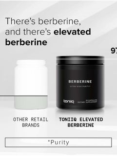Toniiq Berberine Ultra High Purity, 90 Capsules  - Image 4
