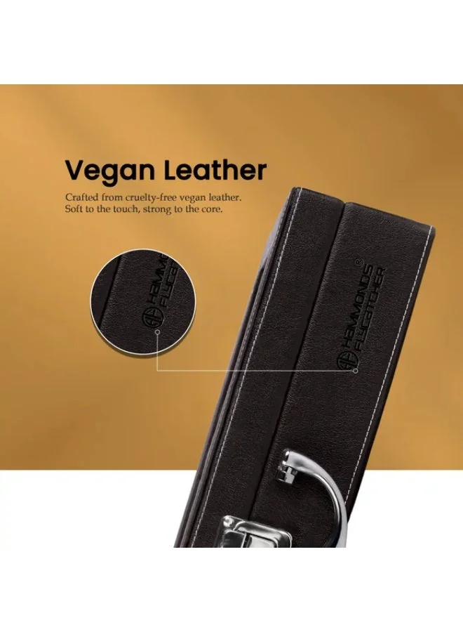 Hammonds Flycatcher  Premium Vegan Leather Men's and Women's Watch Box/Organiser with Glass Window, Gift Ready Luxury Watches Display Case for Collectors  | Best Price UAE