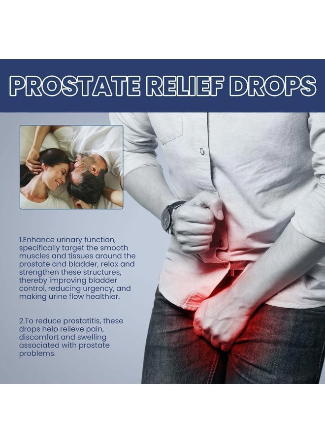 GUGER Prostate Treatment Drops, Prostate Relief Drops, Natural Herbal Drops for Prostate, Promote Urinary Function, Restore Control and Confidence - Image 5