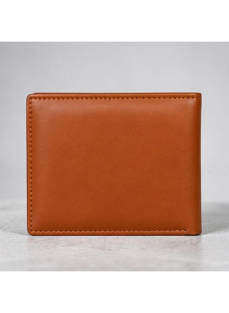Forhans Genuine Leather Wallet For Men, Brown Leather Bifold Men's Leather Wallet - Image 2