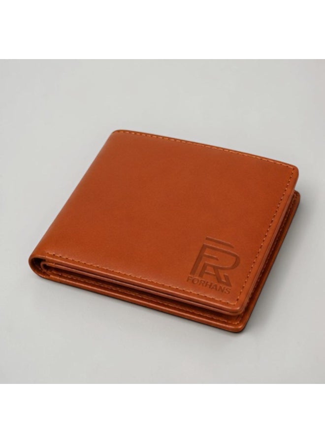 Forhans Genuine Leather Wallet For Men, Brown Leather Bifold Men's Leather Wallet - Image 3