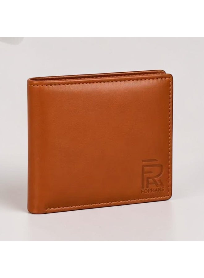 Forhans Genuine Leather Wallet For Men, Brown Leather Bifold Men's Leather Wallet - Image 4
