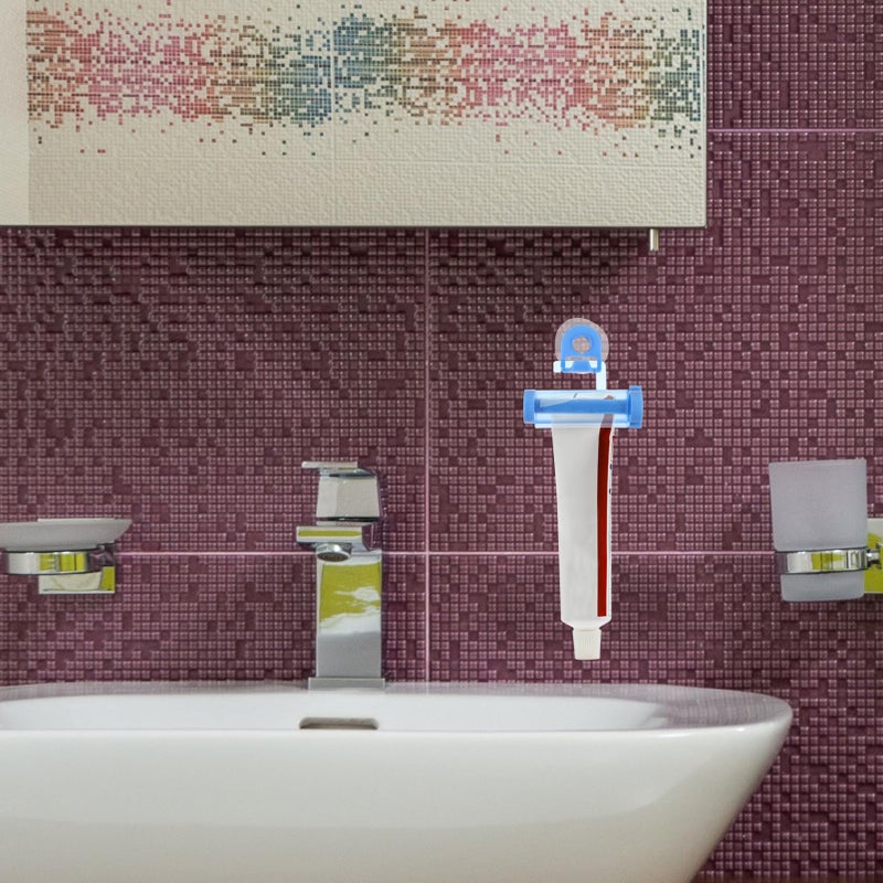 Manual Toothpaste Dispenser Plastic Squeezer Clip Reduces Waste Easy To Use - Image 4