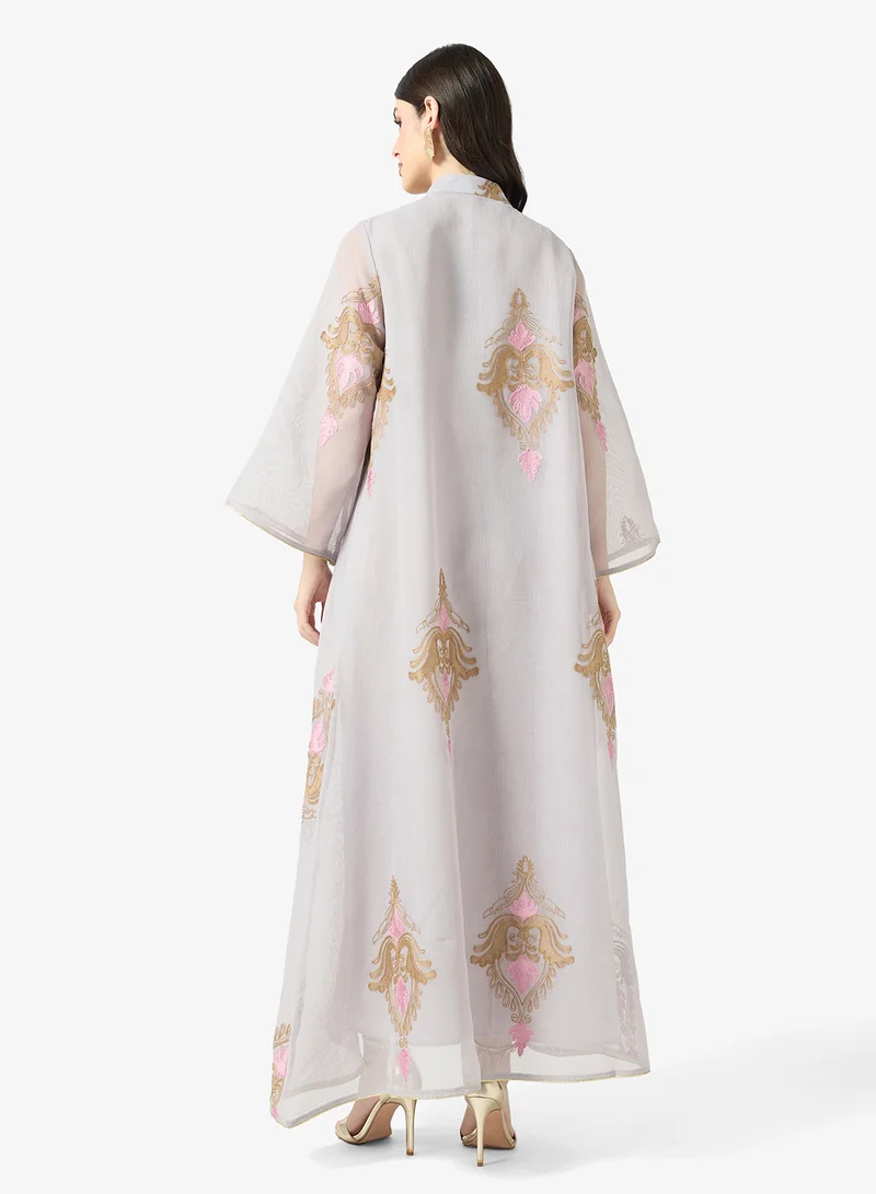 Khizana Embroidered Jalabiya